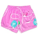 Tinsel & Glow Plush Shorts