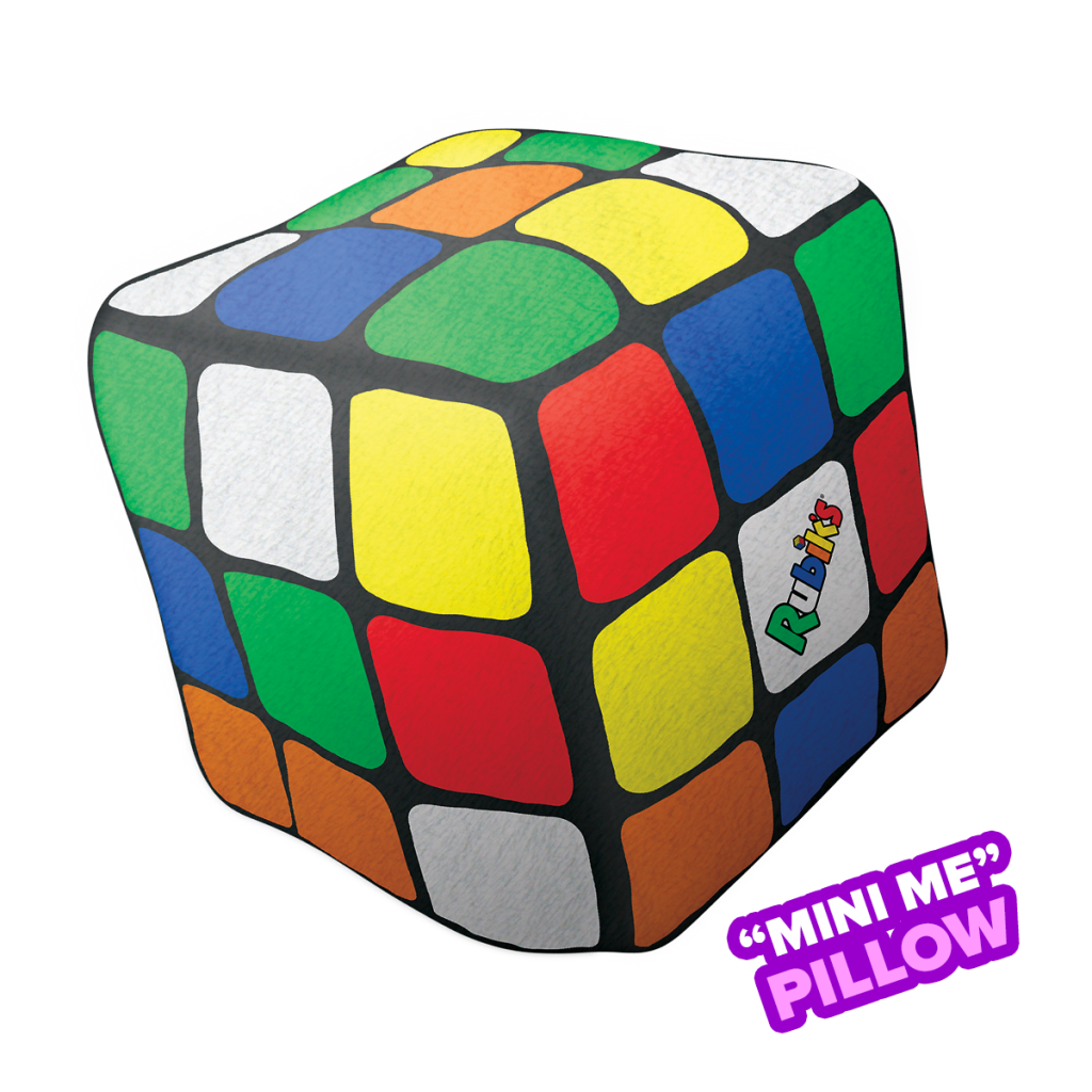 Mini Rubik's® Cube Microbead Plush