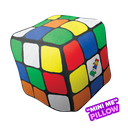 Mini Rubik's® Cube Microbead Plush