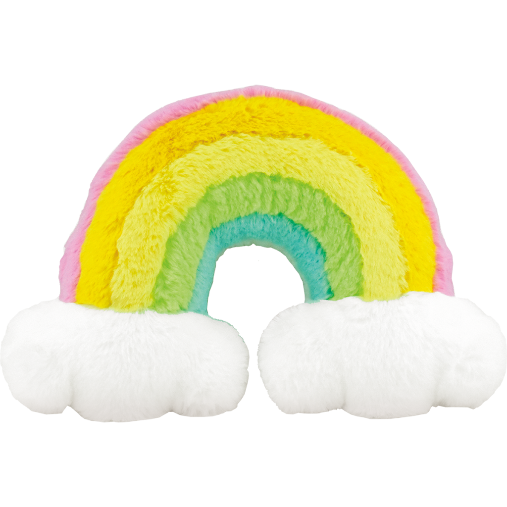 Rainbow Furry Plush