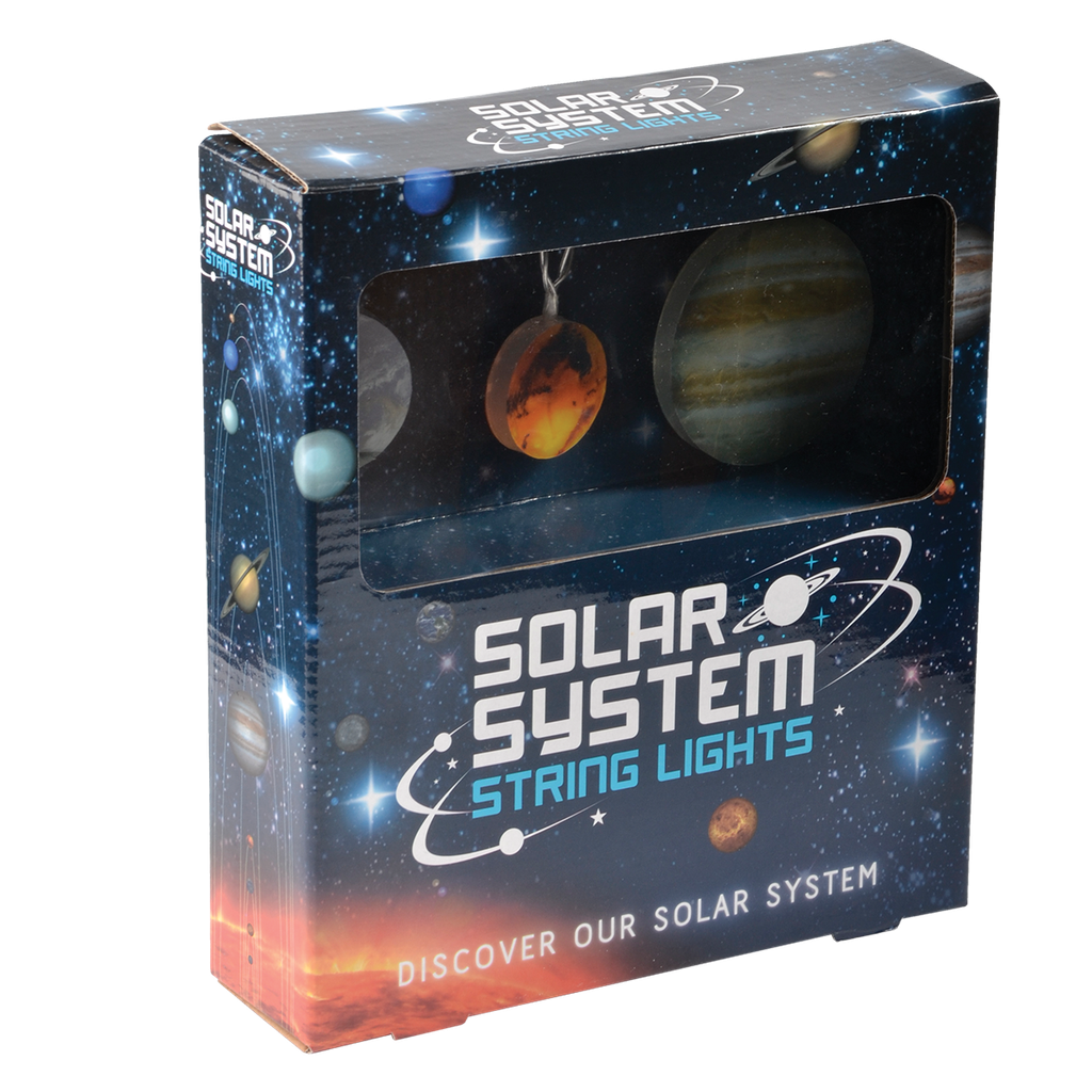 Solar System Planet String Lights