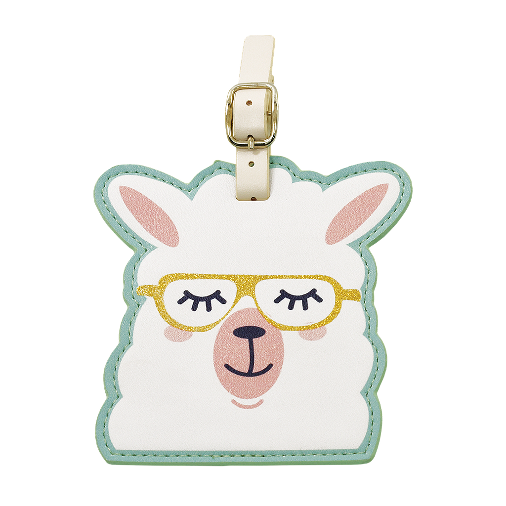 Llama Luggage Tag