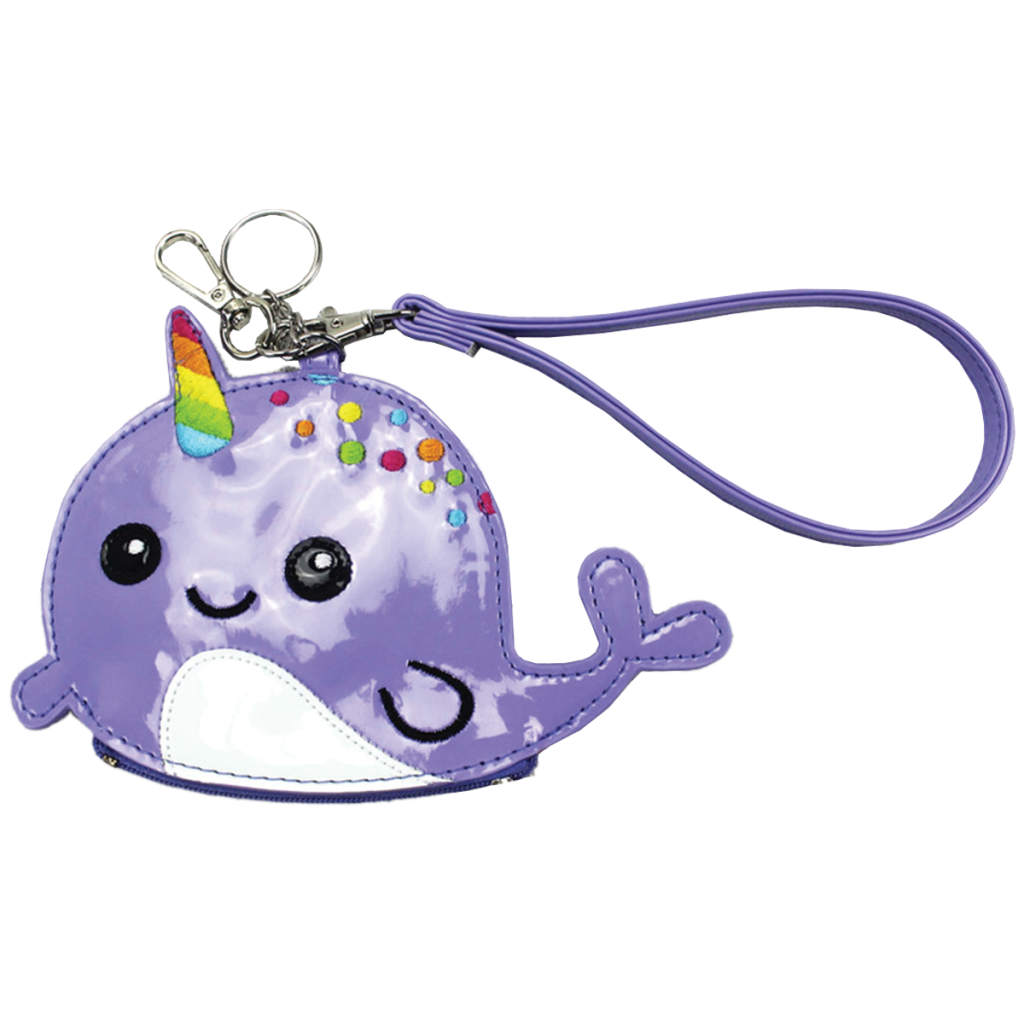 Narwhal Purse Key Chain