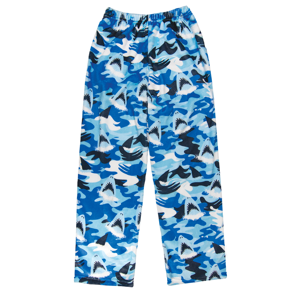 Sharks Plush Pants