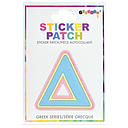 Delta Greek Letter Sticker Patch