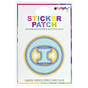 Theta Greek Letter Sticker Patch