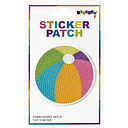 Beach Ball Embroidered Sticker Patch