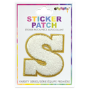 S Initial Varsity Sticker Patch