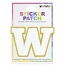 W Initial Varsity Sticker Patch