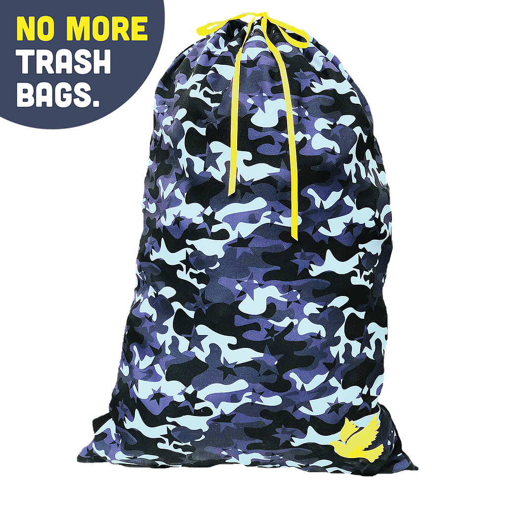 No More Trash Bag Canvas Duffel Bag