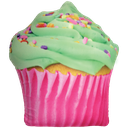 Celebration Cupcake Vanilla Scented Microbead Plush