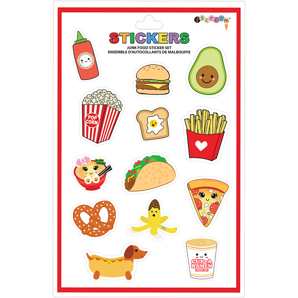 Junk Food Vinyl Stickers