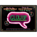 Neon Speech Bubble Message Light Frame