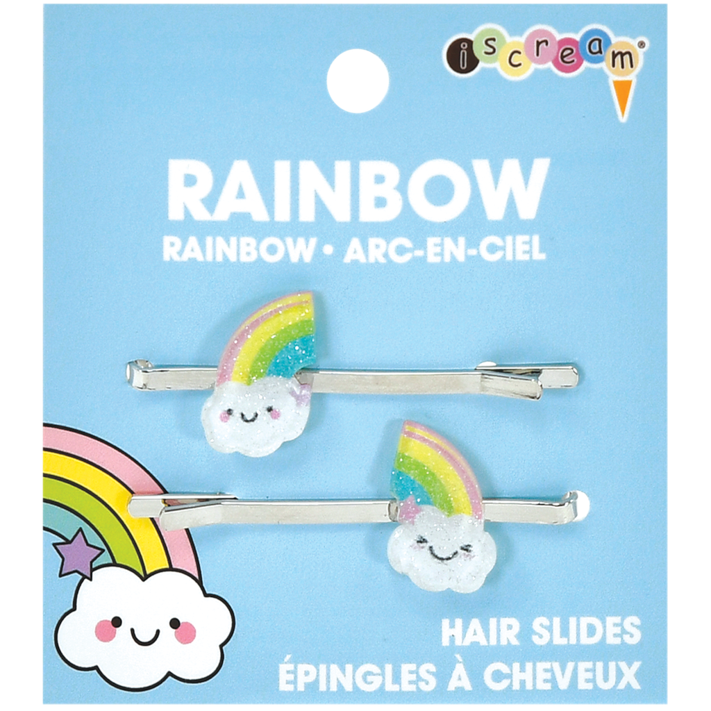 Rainbow Hair Slides