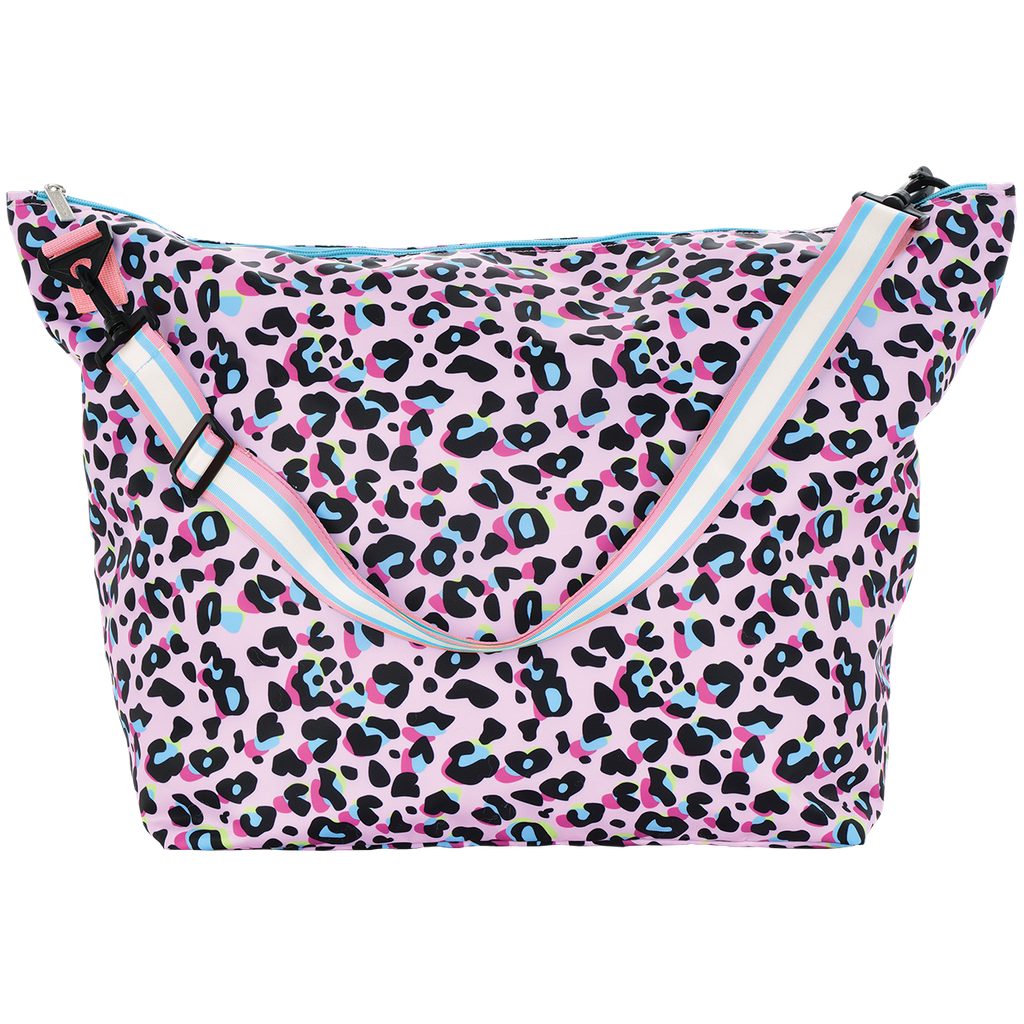 Pink Leopard Weekender Bag