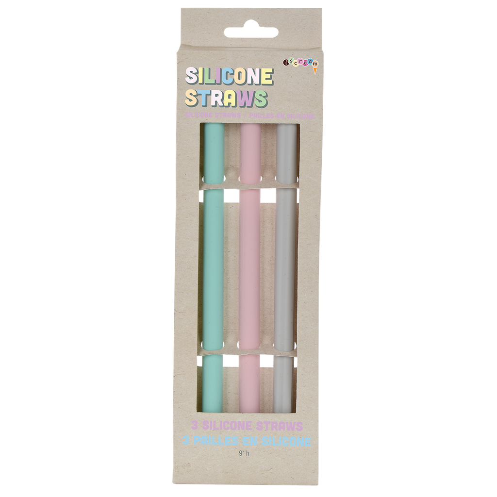 Silicone Straw Set