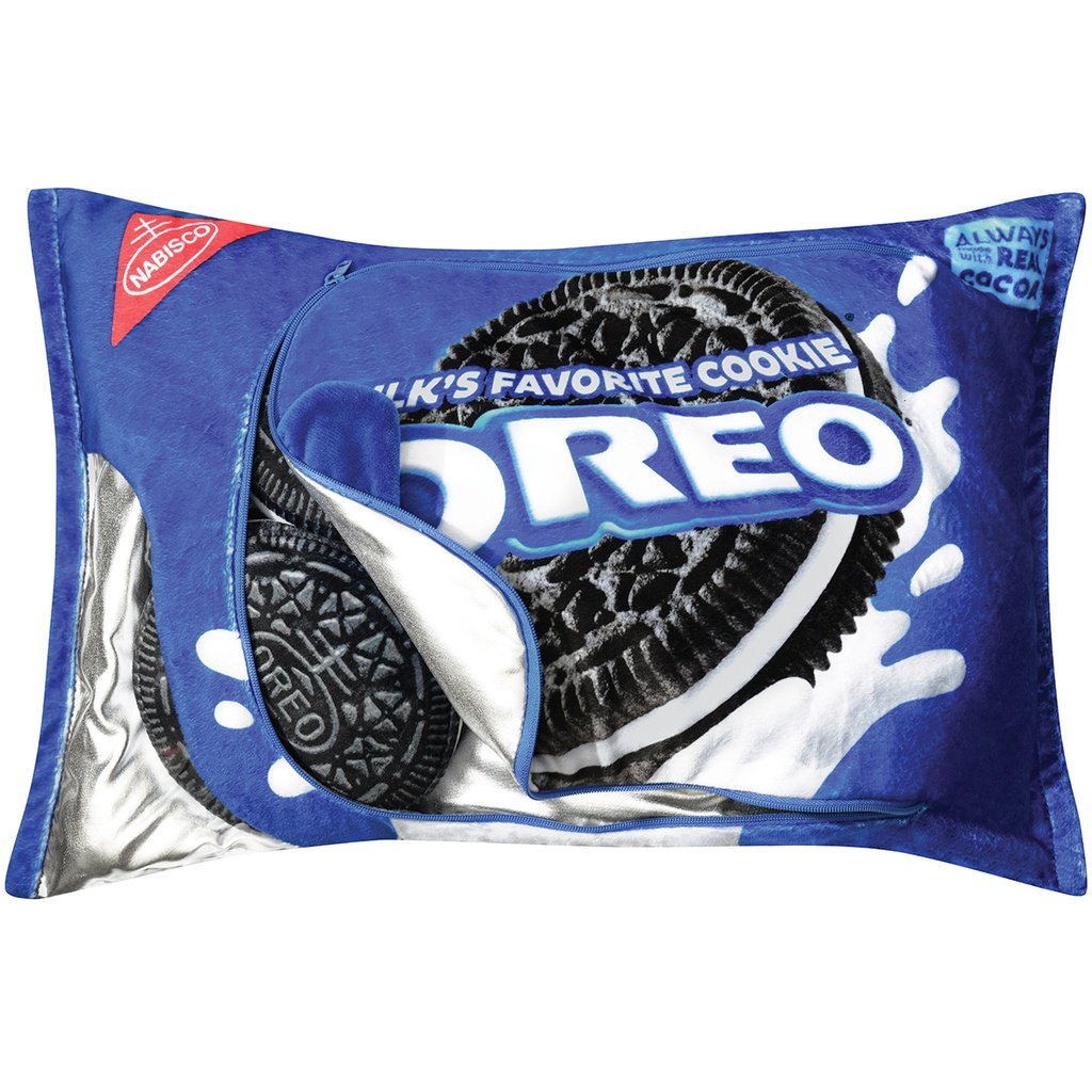 Oreo Cookies Packaging Fleece Plush