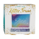 Color Changing Glitter Picture Frame