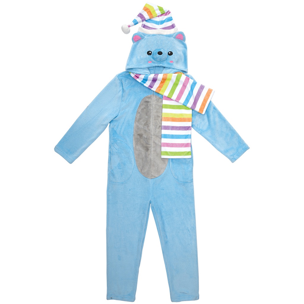 Cozy Polar Bear Plush Onesie