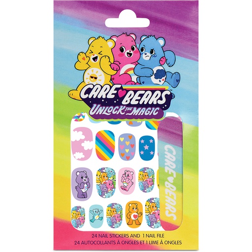 Care Bear Nail Stickers and Nail File Set