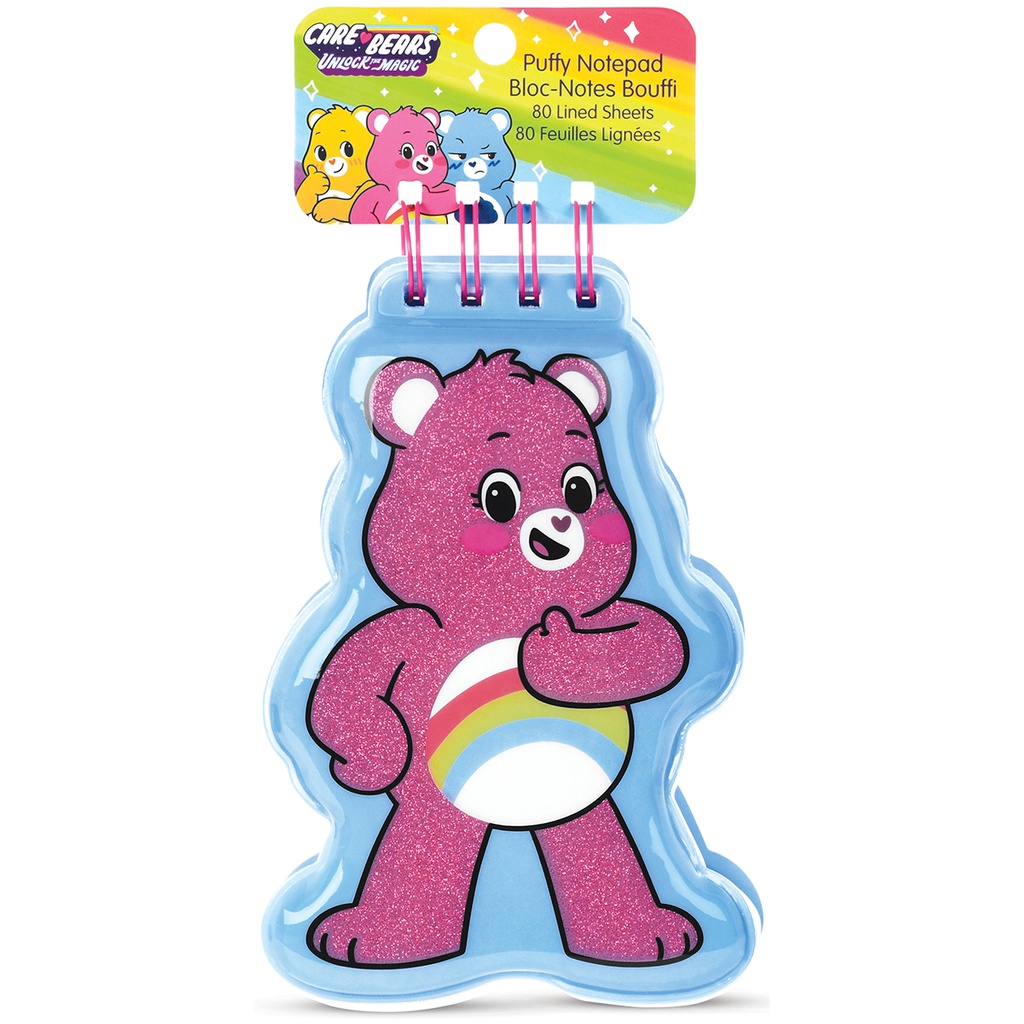 Cheer Bear Puffy Notebook