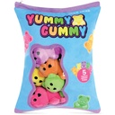 Yummy Gummies Packaging Strawberry Scented Fleece Plush