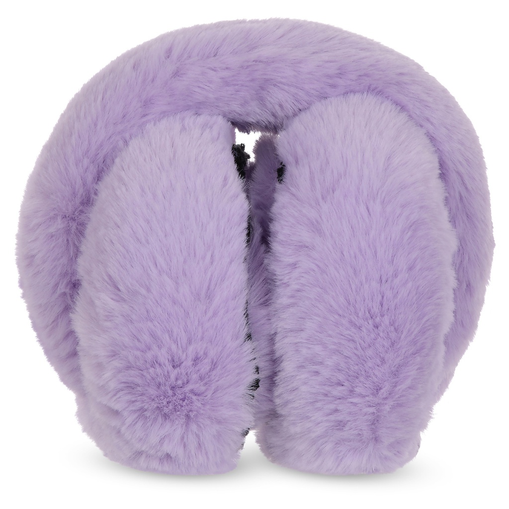 Lavender Smiles Furry Earmuffs