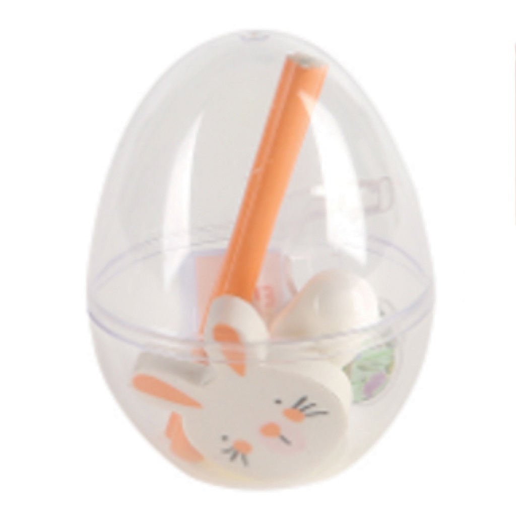 Egg Bunny Stationery Set