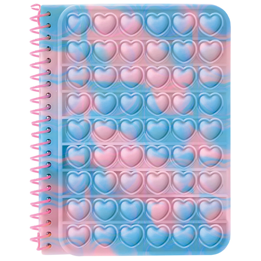 Snow Cone Hearts Popper Journal