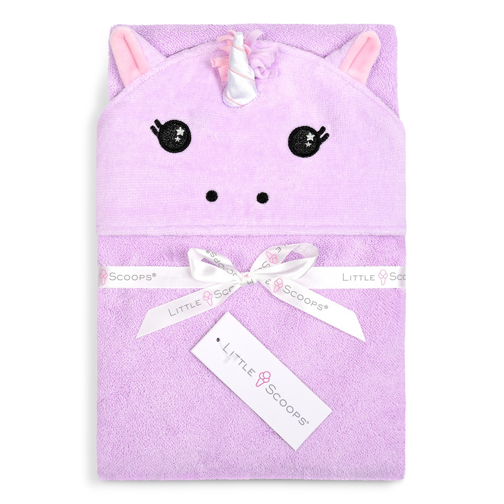 Little Scoops Unicorn Hooded Towel