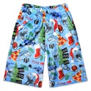 Merry Rex-Mas Plush Board Shorts