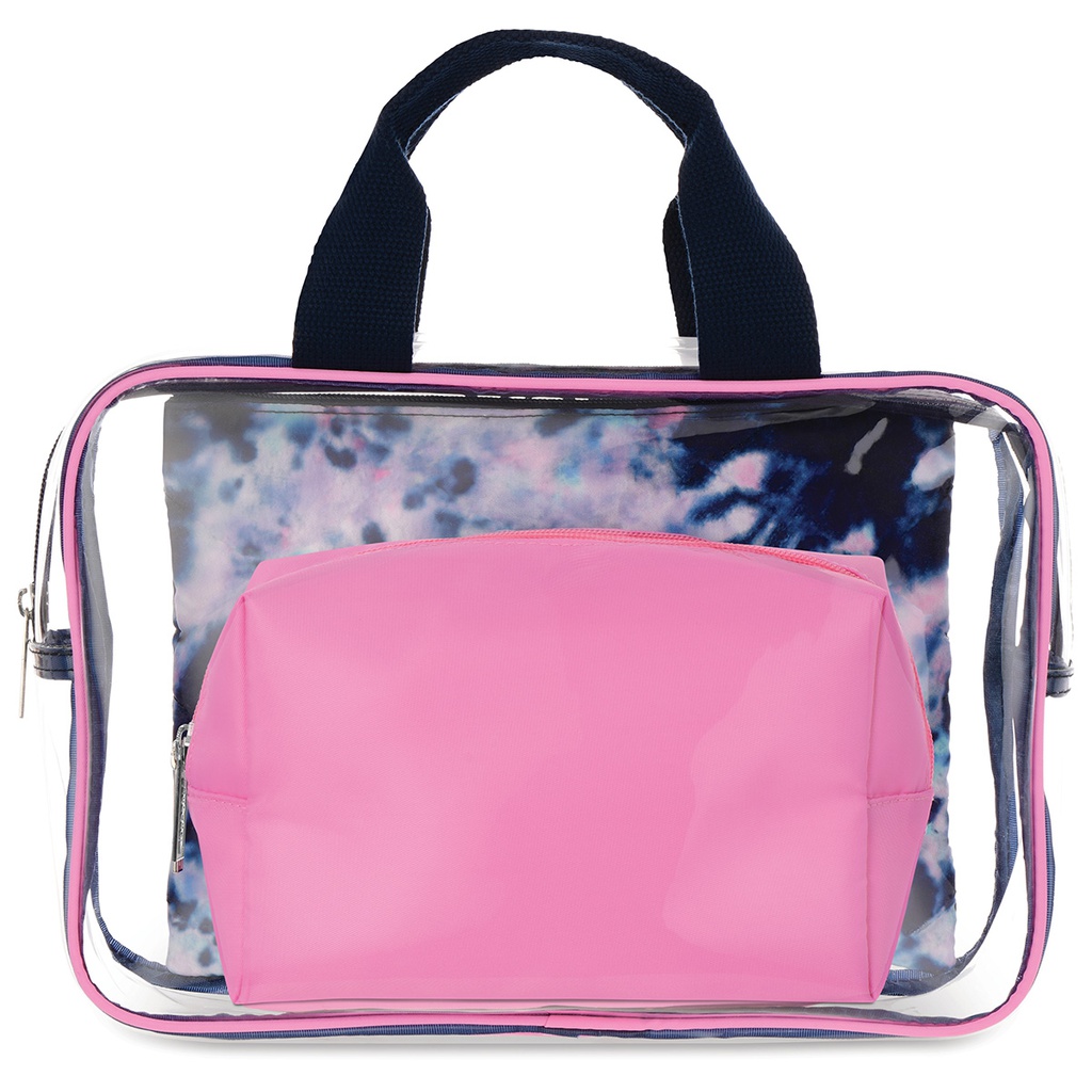 Night Tie Dye Cosmetic Bag Trio