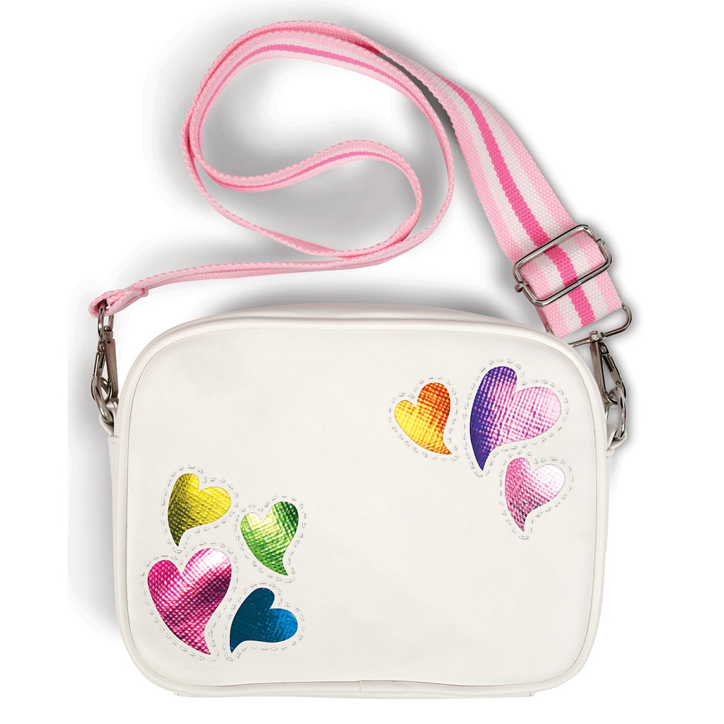 Dancing Hearts Crossbody Bag