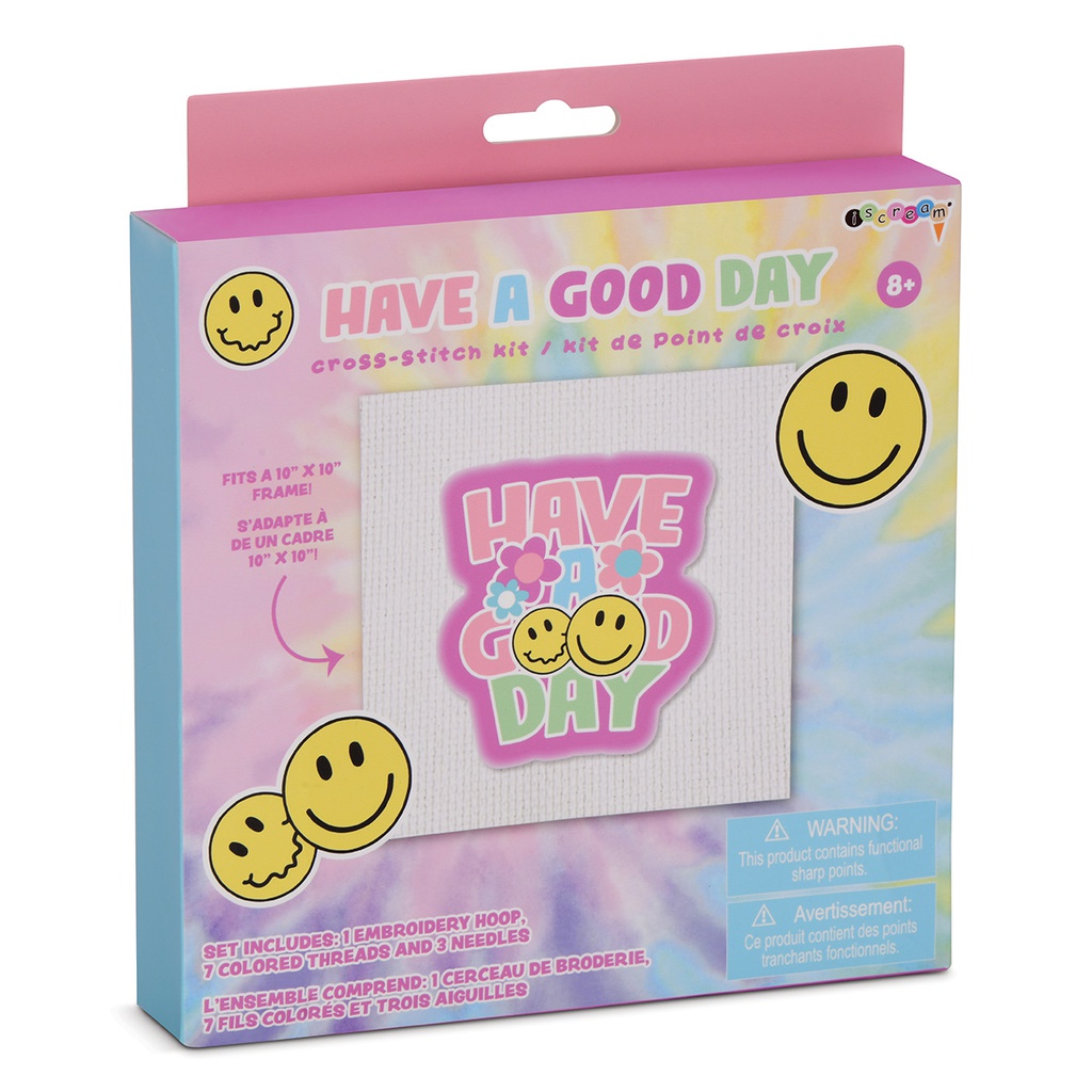 Have A Good Day Cross Stitch Kit