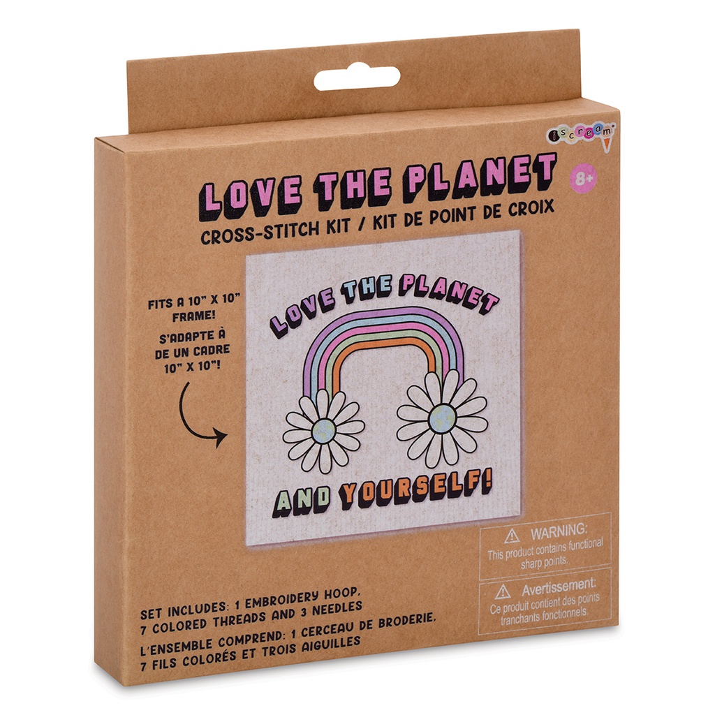 Love the Planet Cross Stitch Kit