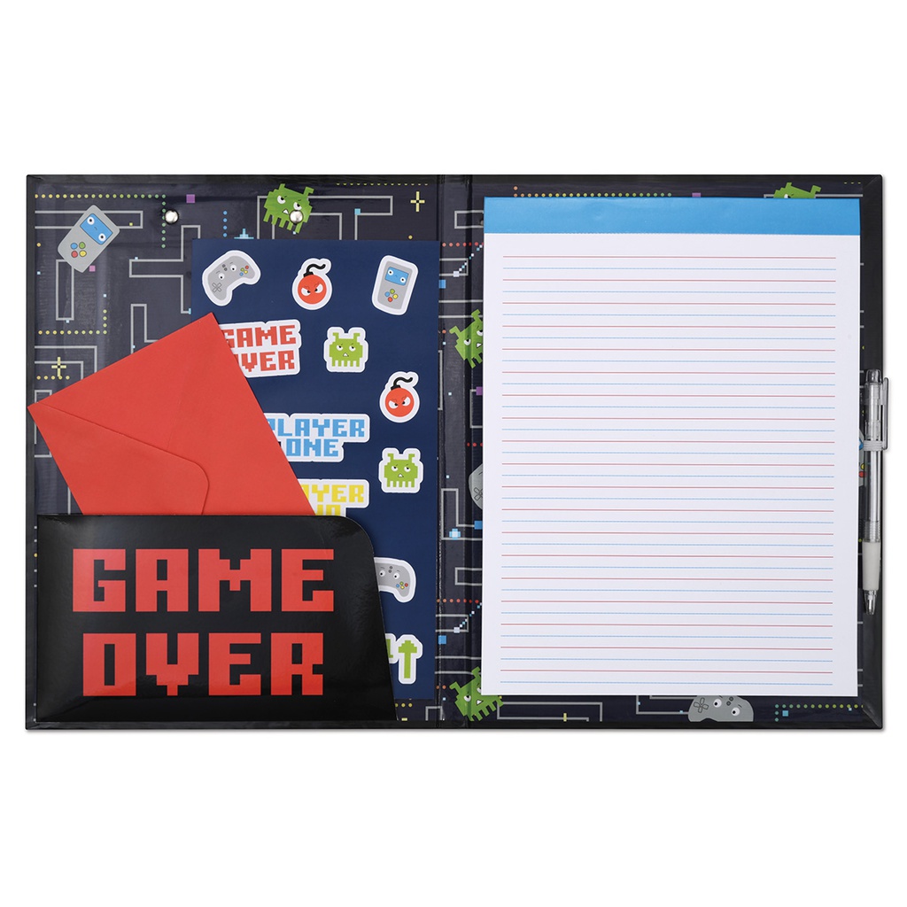 Gamer Glitch Clipboard Set