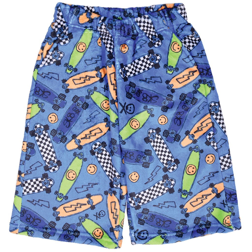 SK8 Board Plush Board Shorts