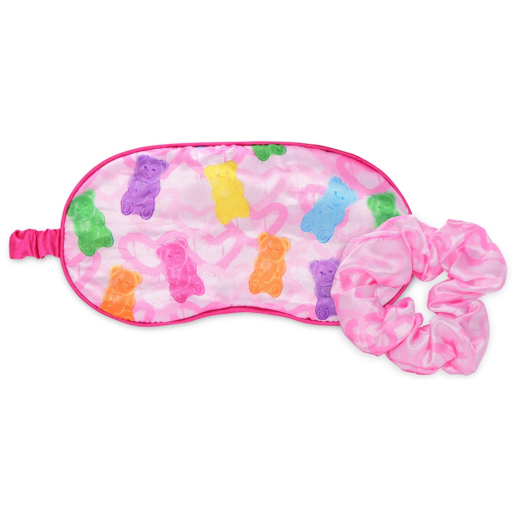 Beary Sweet Eye Mask & Scrunchie Set