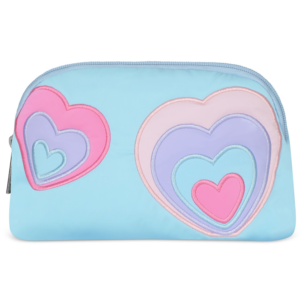 Happy Hearts Oval Cosmetic Bag