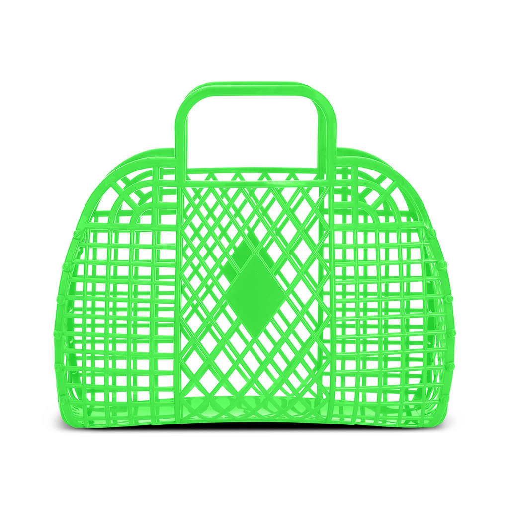 Green Neon Small Jelly Bag