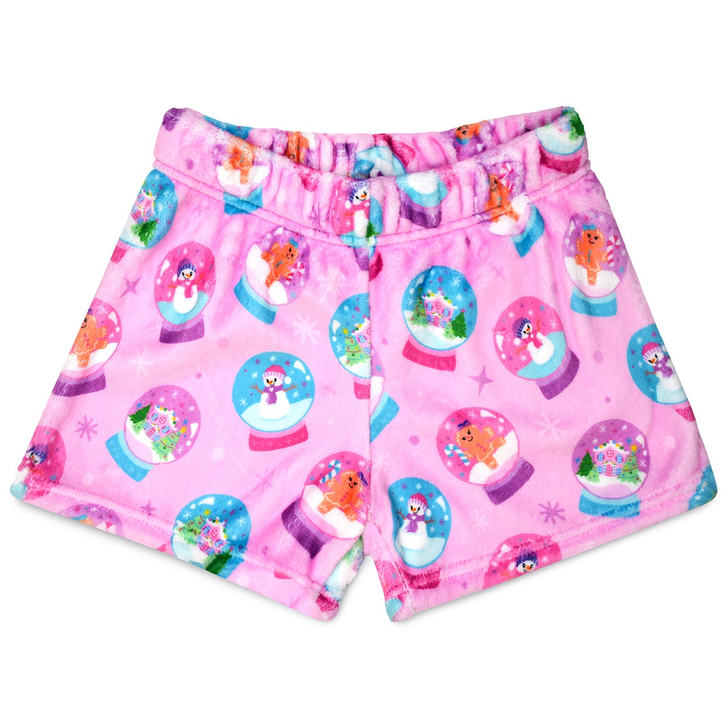 Winter Wonderland Plush Shorts