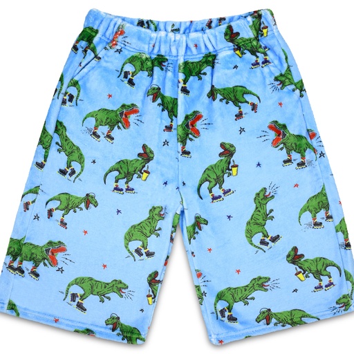 Skating Dinosaurs Plush Board Shorts