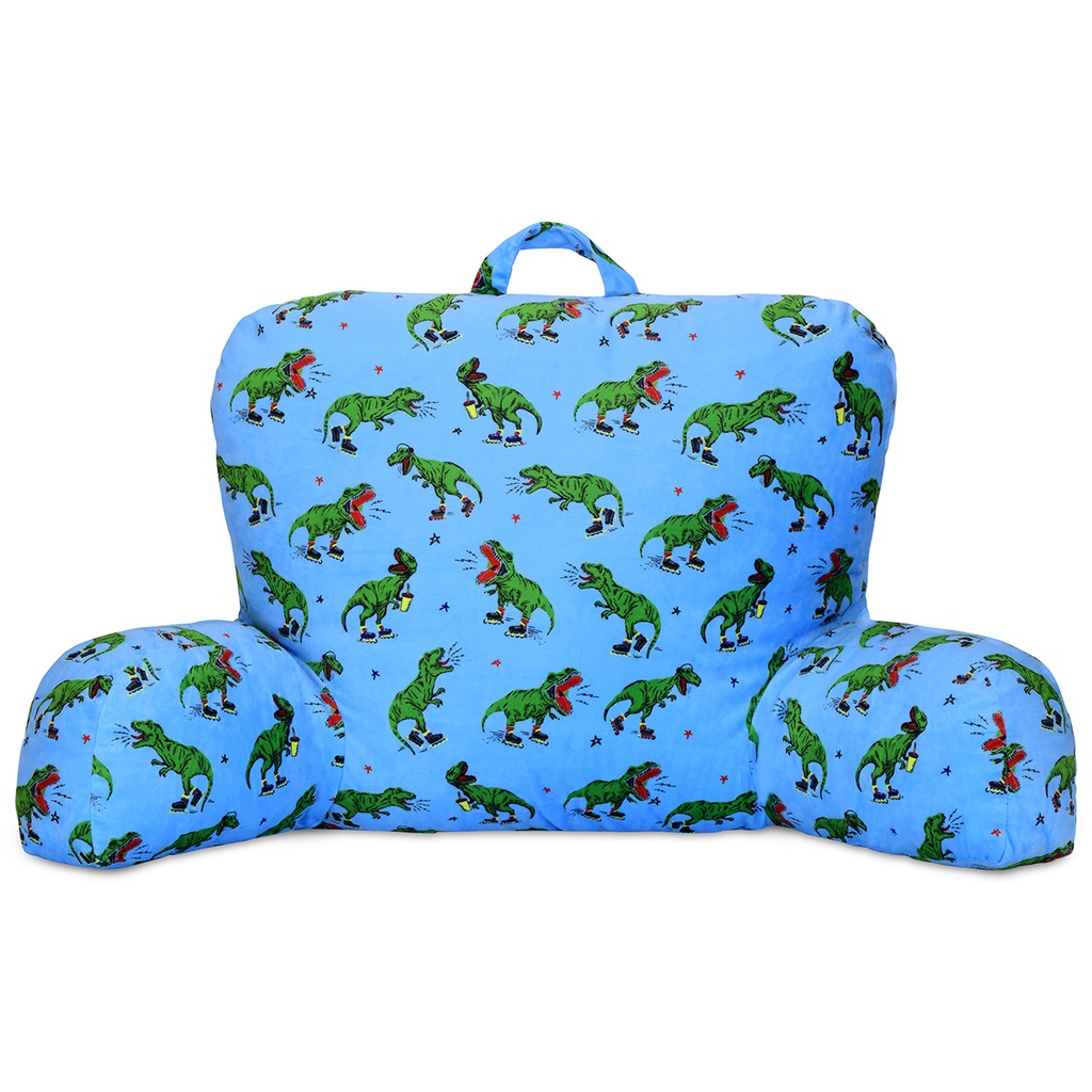 Skating Dinosaurs Lounge Pillow