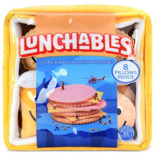 Lunchables Turkey and Cheese Packaging Plush