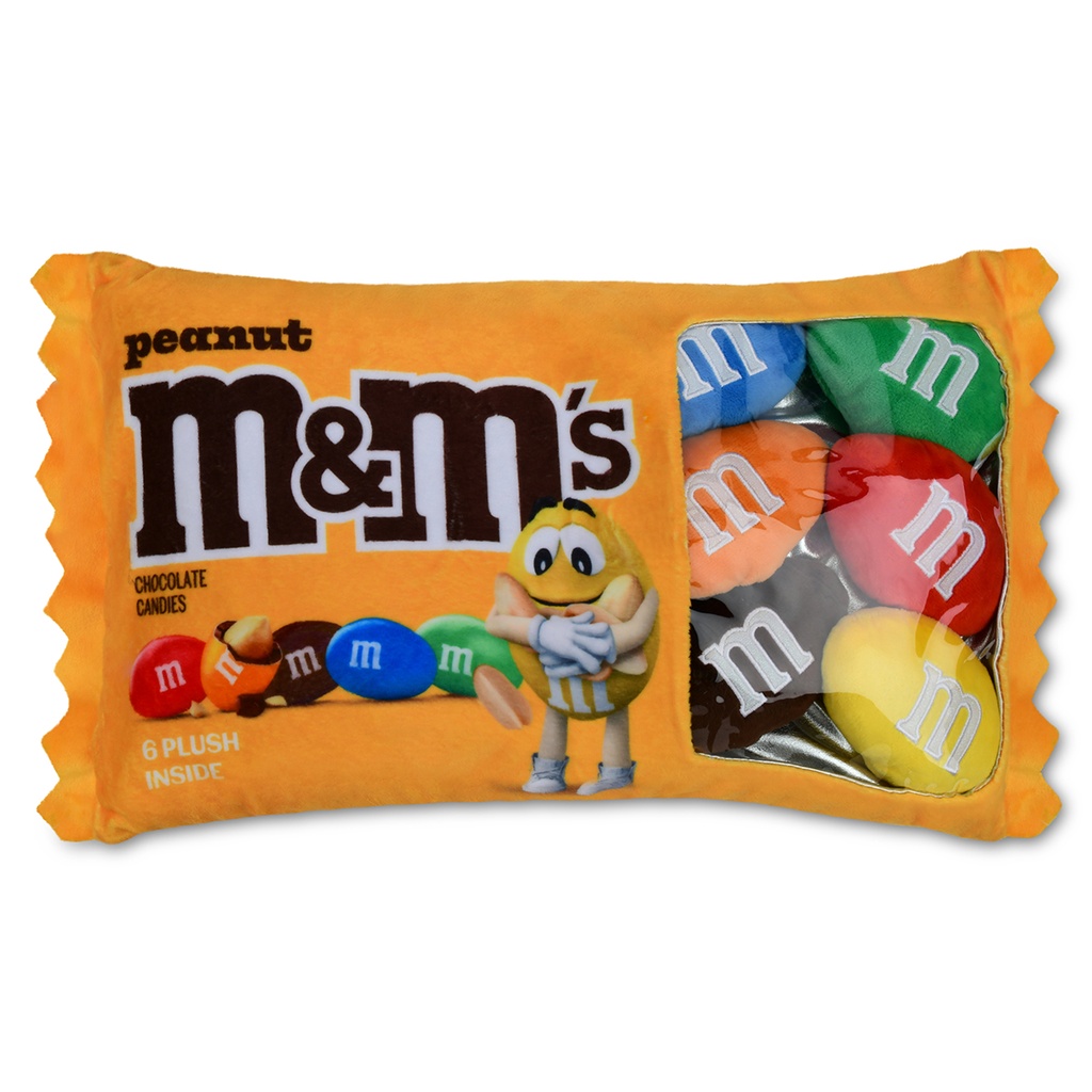 Peanut M&M's Packaging Plush