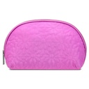 Puffy Flowers Oval Cosmetic Bag