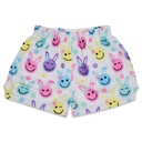 Happy Face Bunnies Plush Shorts