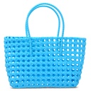 Small Blue Woven Tote