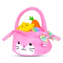 Bunny Basket Plush Set