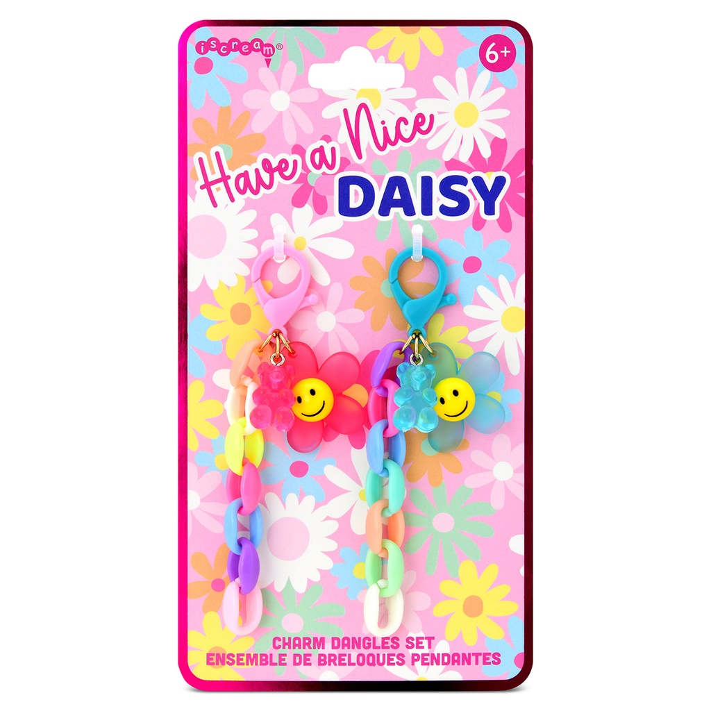 Daisy Charm Dangles Set